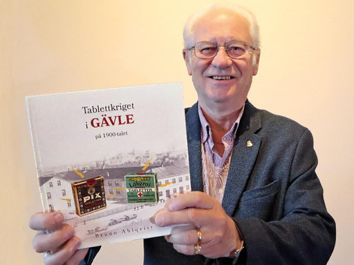 Ahlgrens Donationsfond med i boken Tablettkriget i Gävle